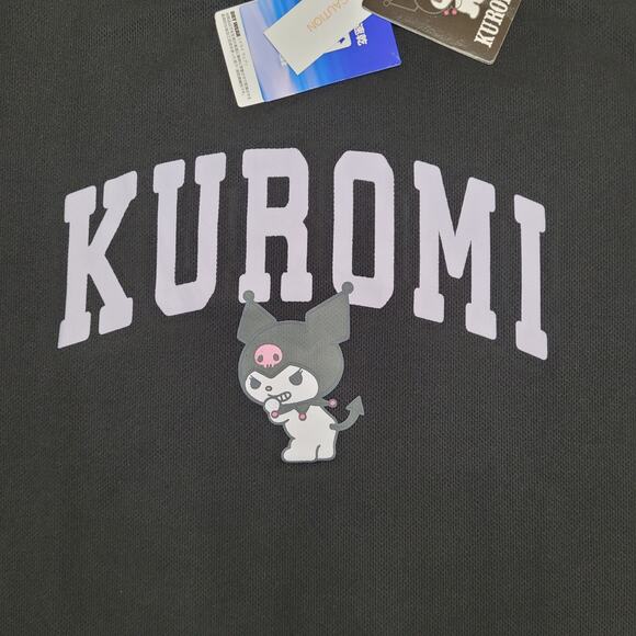 Kuromi Sanrio Shirt Womens Large 20x27 Arch Spellout Black - Picture 13 of 14